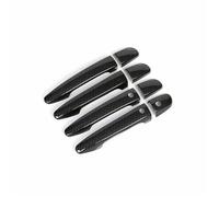 HRQCTIM Cache-poignée De Porte Extérieur En ABS Pour Mazda 2 3 6 CX-3 CX-5 2014 2015 2016 2017 2018 2019 - Autocollant Et Moulure Décorative (Smart Carbon)