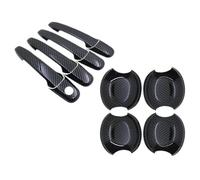 HRQCTIM Cache-poignée De Porte Pour Mazda 3 Berline/Hatchback MPS 2003 2004 2005 2006 2007 2008(Handle Bowl 4 Door)
