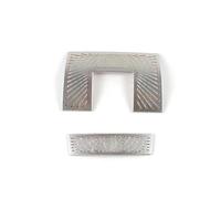 HRQCTIM Éclairage Intérieur Pour Auto Pour Mercedes Garniture Décorative En Acier Inoxydable Pour Lampe De Lecture Et Haut-parleur Audio De Toit De Voiture