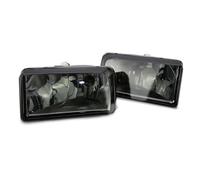 HRQCTIM Feu Antibrouillard Avant Feux De Jour À LED Pour Chevrolet Pour Silverado Medium 1500 2500 HD 2007-2013 Phare Antibrouillard(2pcs Gray Lens)