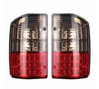 HRQCTIM Feu Arrière De Voiture Gauche Droite Pare-chocs Arrière Feu D'arrêt De Frein Arrière 26555-05J00 Pour Nissan Pour Patrol GQ Série 1 2 1988-1997 (Red Left Right)