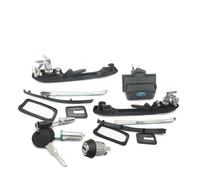 HRQCTIM Kit De Verrouillage Complet Pour VW Pour Golf MK2 : Poignées De Porte, Hayon, Contacteur D'allumage Et 2 Clés Identiques