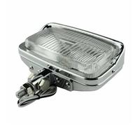HRQCTIM Phare Avant Universel H3 pour Moto avec Phare À Fixation Inférieure Phares Avant pour Moto(D)