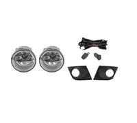 HRQCTIM Phare LED Antibrouillard Cadre Câblage Grille Faisceau Interrupteur Pour Nissan Pour Tiida Pour Versa 2007-2011 Phare Antibrouillard(1 set)