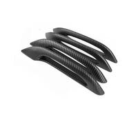 HRQCTIM Poignée De Porte Antigivre Pour Voiture Pour Tesla Pour Model Y/3/3+ Pour Highland 2024 - Pièces Automobiles Pratiques - Résistante Au Gel (4pcs Matte carbon)