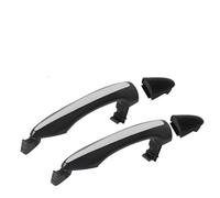 HRQCTIM Poignée De Porte Extérieure Avant/arrière Gauche/droite Pour Kia Pour Forte Pour Cerato (2014-2018) - Références : 82652A7030 Et 82651A7020 (2pcs Rear)