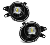 HRQCTIM Pour A4 B6 2001 2002 2003 2004 2005 Phares Antibrouillard À LED Angel Eyes Pare-chocs Avant Automatique Accessoires De Voiture Phare Antibrouillard(LED White)