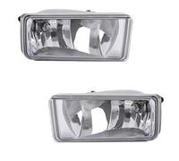 HRQCTIM Pour Chevrolet Pour Silverado Medium 1500 2500 HD 2007-2013 Feu Antibrouillard Avant Feux De Jour À LED Phare Antibrouillard(2pcs Clear Lens)