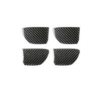 HRQCTIM Pour Infiniti Q50 Q60 2014 2015 2016 2017 2018 2019 Poignée De Porte Intérieure De Voiture Couvercle De Bol Garniture Cadre Accessoires 4 Pièces