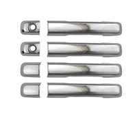 HRQCTIM Pour ISUZU Pour D-MAX 2012 2013 2014 2015 2016 2017 2018 2019 Ensemble De Garnitures Chromées Pour Poignées De Porte (Two Hole)