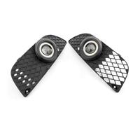 HRQCTIM Pour Mitsubishi Pour Lancer 2008-2014 Voiture LED Feux De Brouillard Phare DRL Feux De Brouillard Yeux D'Ange Couvre Cadre Grille Phare Antibrouillard