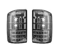 HRQCTIM Pour Nissan Pour Patrol GQ Série 1 2 1988-1997 Feu Arrière Gauche/droite Pare-chocs Arrière Feu D'arrêt De Frein Arrière 26555-05J00 (Black Left Right)