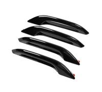 HRQCTIM Pour Tesla Pour Model 3/3 Pour Highland Pour Y/Y Pour Juniper 2025 Protection Poignée De Porte De Voiture En ABS, Résistante Au Gel (4pcs Bright black)