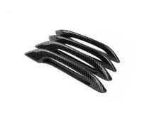 HRQCTIM Pour Tesla Pour Model Y/3/3+ Pour Highland 2024 Poignée De Porte Antigel Pour Automobile (4pcs Bright carbon)