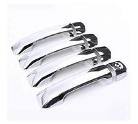 HRQCTIM Pour Toyota Pour Tundra Pour Crew Max Pour Sequoia - Garniture De Poignée De Porte Extérieure En ABS Chromé Poli