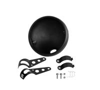 HRQCTIM pour Vulcan VN 500 750 800 900 1600 1700 1500 Phare Avant LED 7 Pouces pour Moto Phare Avant Noir Phares Avant pour Moto(Only housing)