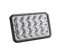 HRQCTIM pour XR650L XR250L XR650R XR400R Feux De Croisement Et Feux De Jour À LED 4x6 H4656 H4651 Phare À LED Phares Avant pour Moto(A)