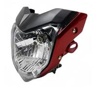 HRQCTIM pour Y&amaha FZ16 YS150 pour FZER150 YS 150 Ensemble Phare Avant De Moto Phare De Moto Phares Avant pour Moto(Red)