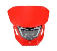 HRQCTIM pour Y&amaha WR250F WR450F YZ250F YZ450F 2015-2019 Phare Avant LED pour Moto Phare De Motocross Phares Avant pour Moto(Red,Headlight)