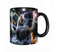 HRRASFAZF Tasse à Café | Tasse Céramique Fine | Cadeau Original | 330ml | Mug avec Anse | Cadeau Original pour Homme et Femme | Doctor Who Tardis Dans Fond d'écran Starry Fantasy