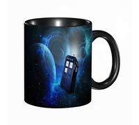 HRRASFAZF Tasse à Café | Tasse Céramique Fine | Cadeau Original | 330ml | Mug avec Anse | Cadeau Original pour Homme et Femme | Impression d'art sur le thème du film Doctor Who