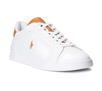 Polo Ralph Lauren Baskets basses marron / blanc, Taille 44