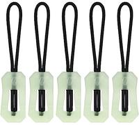 HRTLSS 5pcs Lumineux Zipper Tire, Auto Lumineux Zipper Tire Remplacement, Lumineux Zipper Corde Sac à Dos Pendentif Ornement