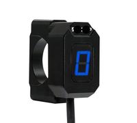 HRTLSS Indicateur Changement Vitesse Moto Indicateur De Vitesse Numérique Universel À Aimant Puissant Et Ultra Fin pour Moto Capteur De Levier De Vitesse À 6 Vitesses