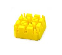 HRTUFN MIUYTRN 1 Outil de démontage et de réparation de Bracelet de Montre, Bloc de goupille de Liaison d'horloger (Plastique) cuicui(Jaune)