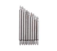 HRTUFN MIUYTRN Lot de 20 Barrettes à Ressort en Acier Inoxydable 1,5 mm for Bracelets Montre, réparation goupilles Liaison Bracelet, 16, 17, 18, 19, 21, 22, 24, métal cuicui(24mm)