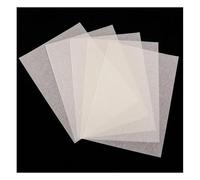 HRTUFN MIUYTRN Papier Washi A4 Auto-adhésif, matériau de Compte à Main, Autocollant Imprimable à Jet d'encre Laser, Papier Japonais translucide for Bricolage cuicui(50sheets)