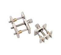 HRTUFN MIUYTRN Support de Mouvement de Montre Universel Multifonctionnel, 1 pièce, 2 pièces, Base Fixe, Pince de boîtier de Montre, Outils de réparation cuicui(2PCS 25MM 37MM)