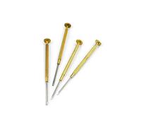 HRTUFN MIUYTRN Tournevis à Fente en métal, Outils de réparation Montres, démontage, Installation, Jeu vis, horloger 0,8 mm, 1,2,4,6 cuicui(1pcs 1.0mm)