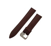 HRTUFN WCC00816 Boîtier de Montre 40 mm avec anses à 12 et 3 Points, en Acier Inoxydable, Compatible Un Cadran 33,2 Mouvement NH35(Brown Strap)