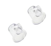 Hrtyvhin 1/2 pièce - Insert transparent - Couvercle de pré-filtre - Pompes de circulation - Raccord coudé solide - Pour SPS100 SPS75 SPS50 SPS25 - Couvercle de préfiltre transparent