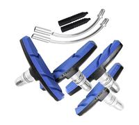 Hrtyvhin 2 paires de plaquettes de frein de roue de vélo V type silencieux chaussures vélo de route vélos entretien pièce de rechange vélos silencieux