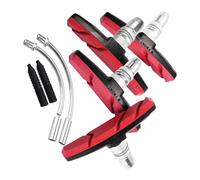 Hrtyvhin 2 paires de plaquettes de frein de roue de vélo V type silencieux chaussures vélo de route vélos entretien pièce de rechange vélos silencieux