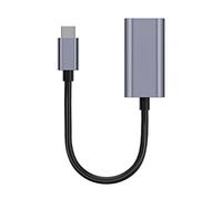 Hrtyvhin Adaptateur USB C jusqu'à 4K 3840 x 2160p pour projection rapide Boîtier en aluminium pour une meilleure répartition de la chaleur