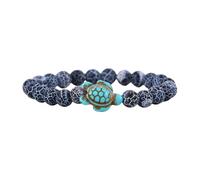 Hrtyvhin Bracelet multi-usages en forme de tortue baleine avec bande élastique, compatible avec l'aquarium de Géorgie, convient à la plupart des bijoux de vacances à la plage pour hommes et femmes