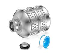 Hrtyvhin Buse à bulles en aluminium avec bande de sécurité de 100 cm, filetage de tuyau 3/4" pour un arrosage efficace des parterres de fleurs, protection contre l'érosion du sol, arroseur