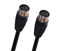 Hrtyvhin Câble mâle DIN 13 broches - Câble flexible DIN 13 broches mâle vers mâle/femelle - Rallonge pour équipement de beauté - Atomiseur de scène