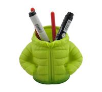 Hrtyvhin Cadeaux idéaux Doudounes inspirées Organisateurs de stylos imprimés en 3D en plastique pour accessoires décoratifs de bureau à domicile Organisateurs en plastique