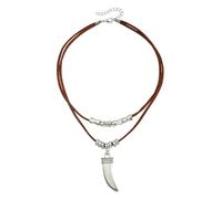 Hrtyvhin Collier de cowboy en cordon de flanelle à la mode, pièce de superposition polyvalente, rehausseur de tenue décontractée, décors minimalistes modernes, collier occidental
