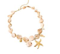 Hrtyvhin Collier/en coquillages d ' étoiles de mer en acier inoxydable inspiré de, accessoire de bohème pour femmes et filles, bijoux de plage, collier et, ensemble de bijoux