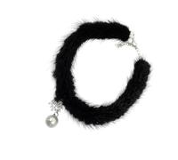 Hrtyvhin Collier en peluche multifonctionnel, chaîne de clavicule réglable élégante, accessoire de trajet quotidien adapté à diverses tenues, bijoux d ' activités de plein air