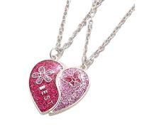 Hrtyvhin Colliers Meilleur Ami avec Breloque Fleur Papillon Magnétique Pendentifs Coeur Ensemble de Collier d ' Amitié pour Un Usage Quotidien Colliers de Mode Polyvalents