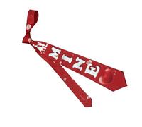 Hrtyvhin Cravate tendance avec imprimé cœur d'amour pour hommes, cadeau de Saint-Valentin, cravate douce en polyester mélange de soie, réglable et confortable, cadeau de Saint-Valentin pour lui, Mine