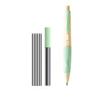 Hrtyvhin Crayon mécanique scolaire correcteur de postures avec noyaux 2B lisses et systèmes d ' avancement automatiques Crayon d ' écriture pour adapté avec poignée