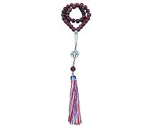 Hrtyvhin de Perles Chapelet Bracelets de Perles Uniques de prière Texture de Verre pour et Filles prière de l ' islamisme