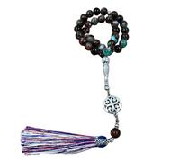 Hrtyvhin de Perles Chapelet Bracelets de Perles Uniques de prière Texture de Verre pour et Filles prière de l ' islamisme